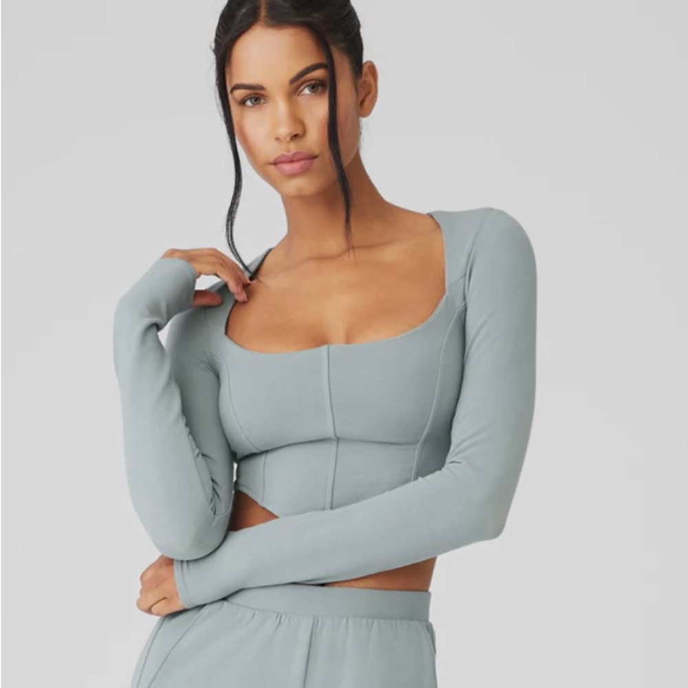 Alo yoga soft sculpt long sleeve